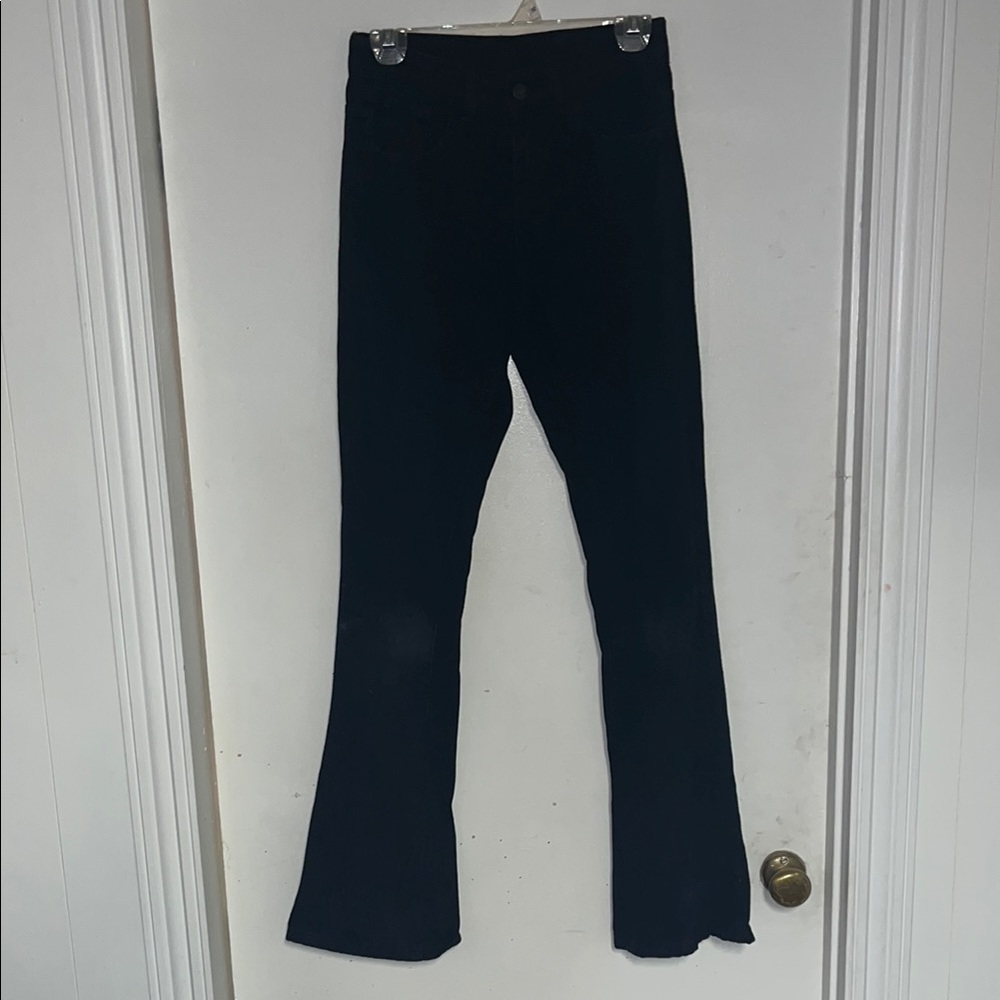 Black Flared Jeans